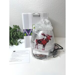 Scentsy‎ Northern Plaid Wax Warmer New Buffalo Plaid Moose Rustic Lodge